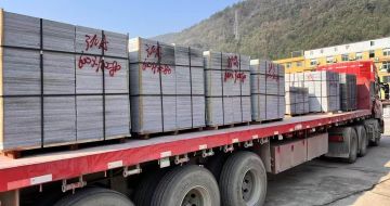 衡水 芝麻灰地铺石出货日常