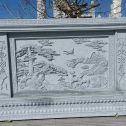 衡水 芝麻白大型照壁，屏风，影壁