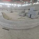 衡水 芝麻白异形坐凳，自然面光面弧形加工