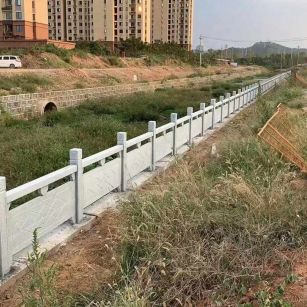 衡水 白麻河道栏杆效果展示图