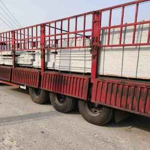 衡水 白麻荔枝面外墙干挂，工厂装车日常