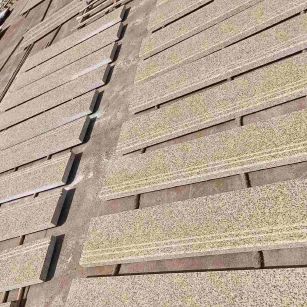 衡水 黄金麻花岗岩光面楼梯踏步