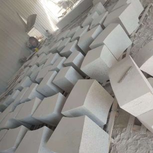 衡水 白麻花岗岩异形坐凳