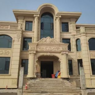 衡水 黄金麻花岗岩别墅外墙干挂