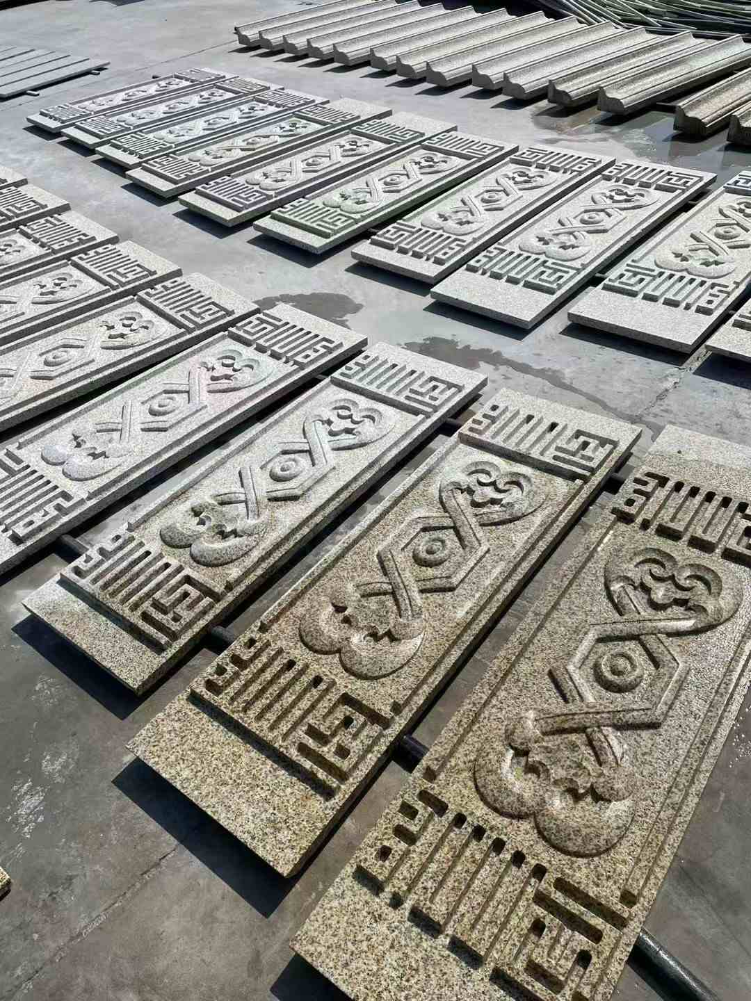 衡水 黄金麻花岗岩外墙雕刻板