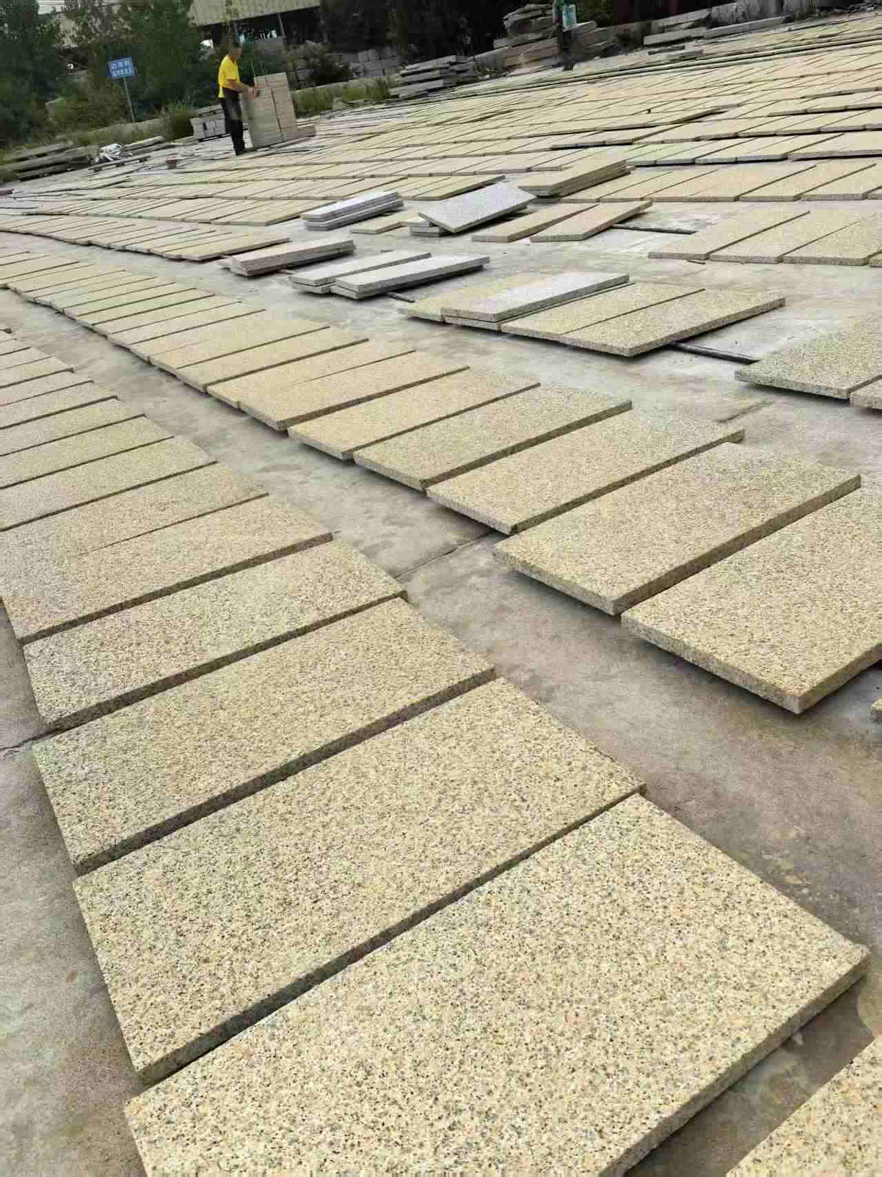 衡水 黄金麻荔枝地铺石面排板