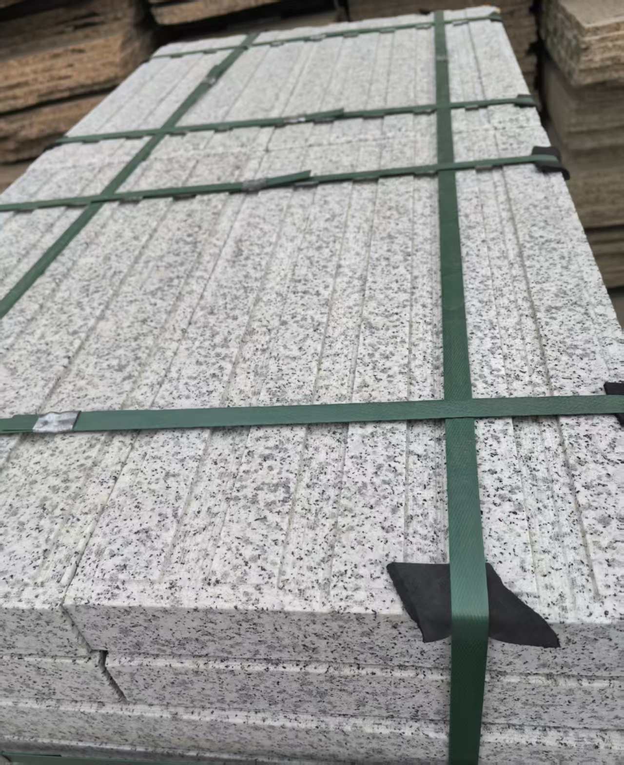 衡水 白麻花岗岩直行盲道石，盲条，地铺石