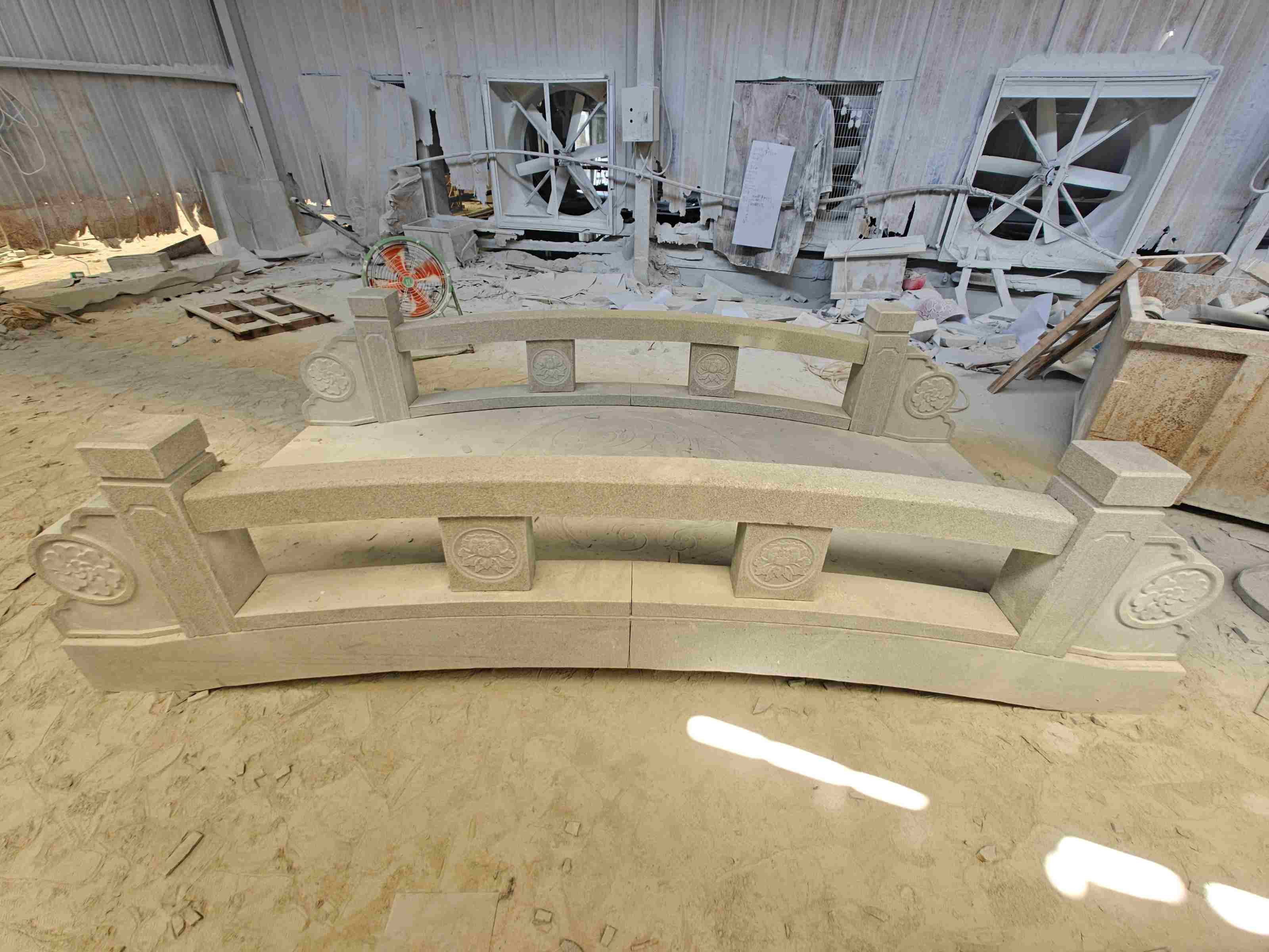 衡水 芝麻灰花岗岩异形加工-拱桥，石桥