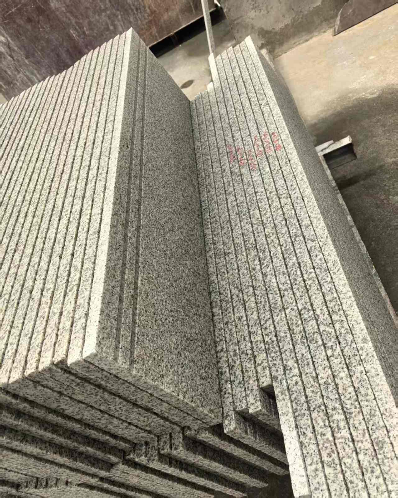 衡水 白麻荔枝面花岗岩楼梯踏步