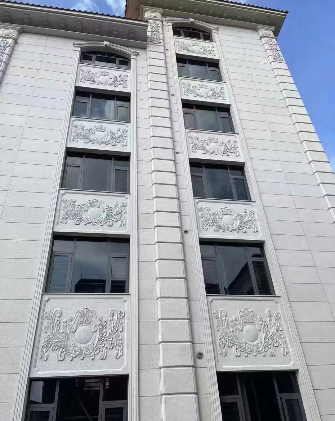 衡水 白麻荔枝面花岗岩别墅外墙干挂